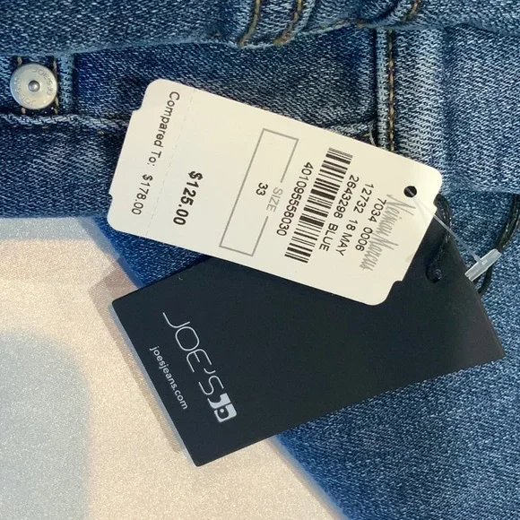 Joe's Jeans Brixton Straight Blue Denim